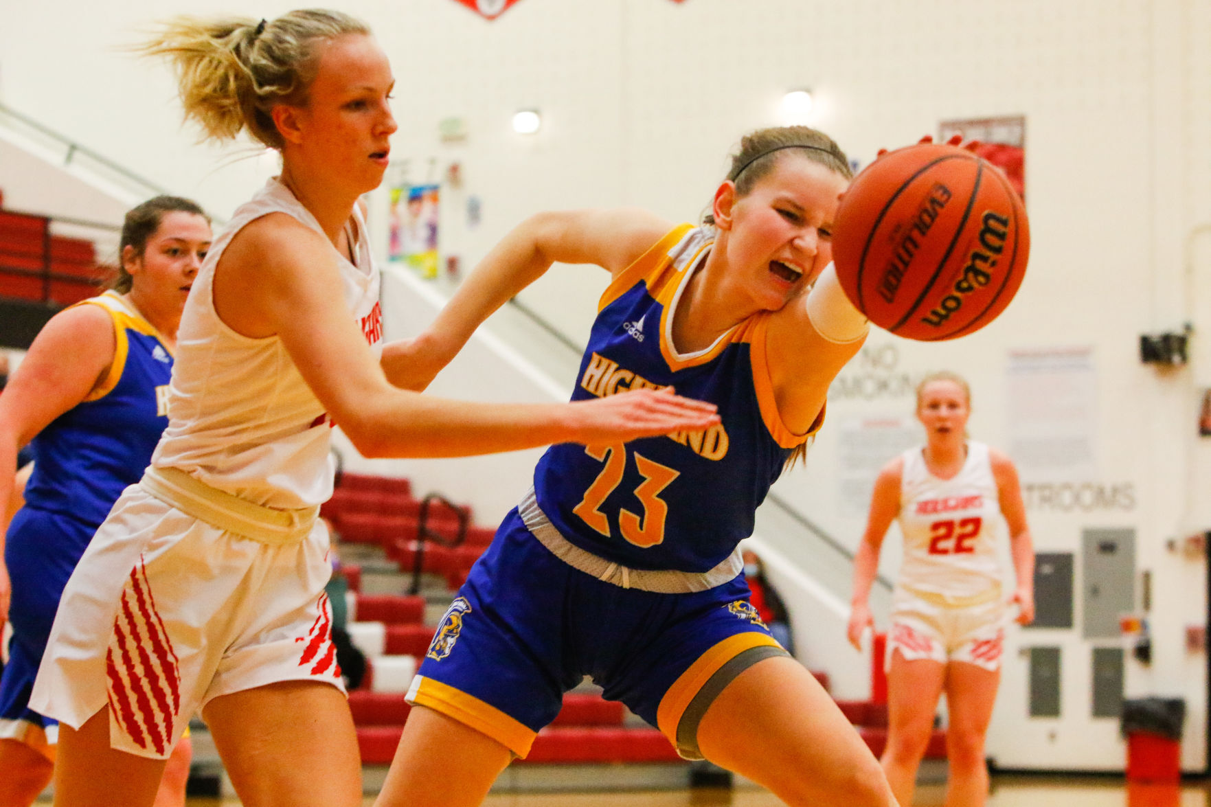 Highland at Kankakee Valley girls basketball